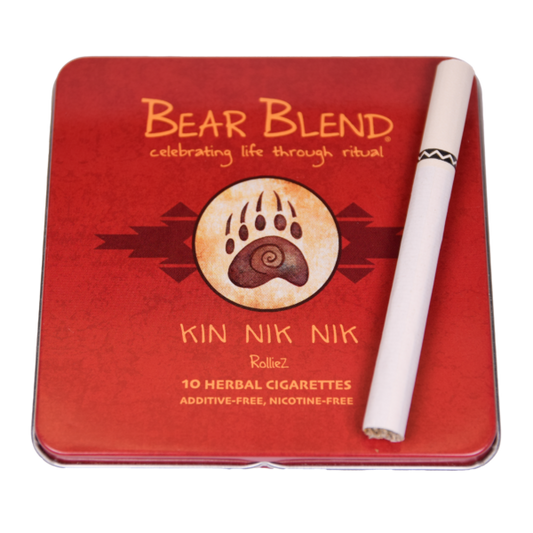 BEAR BLEND - KIN NIK NIK HERBAL CIGARETTES - 10PACK/TIN