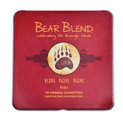 BEAR BLEND - KIN NIK NIK HERBAL CIGARETTES - 10PACK/TIN