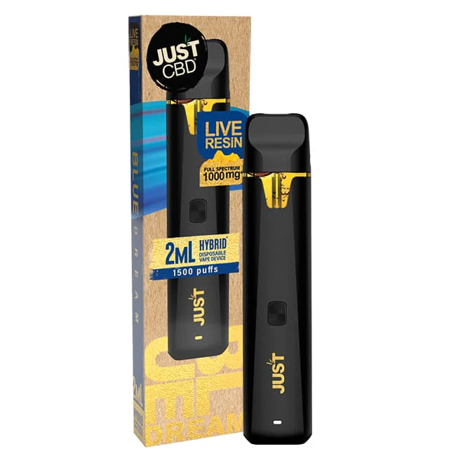 JUST CBD - LIVE RESIN 2ML - 1500 PUFFS - 10PACK-BOX