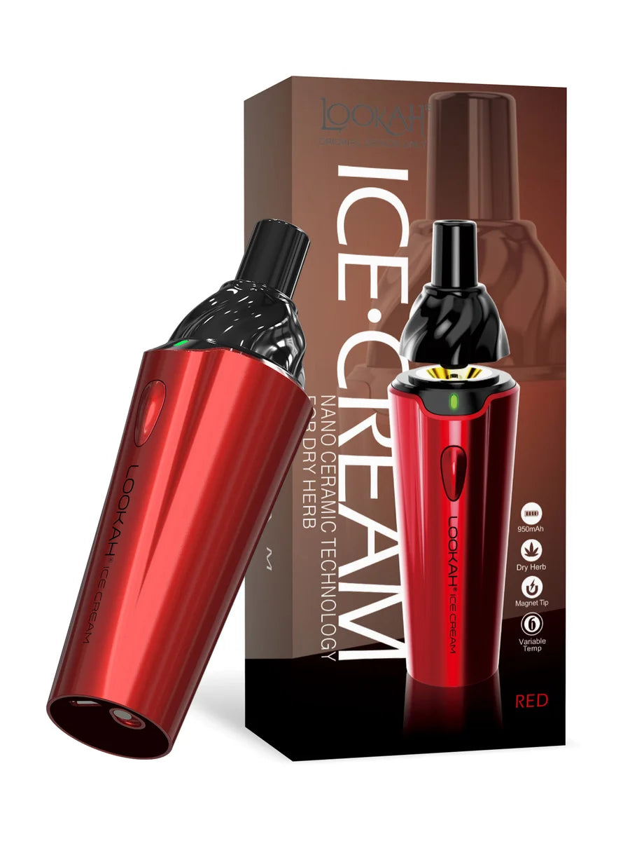LOOKAH - ICE CREAM NANO CERAMIC TECH DRY HERB VAPORIZER
