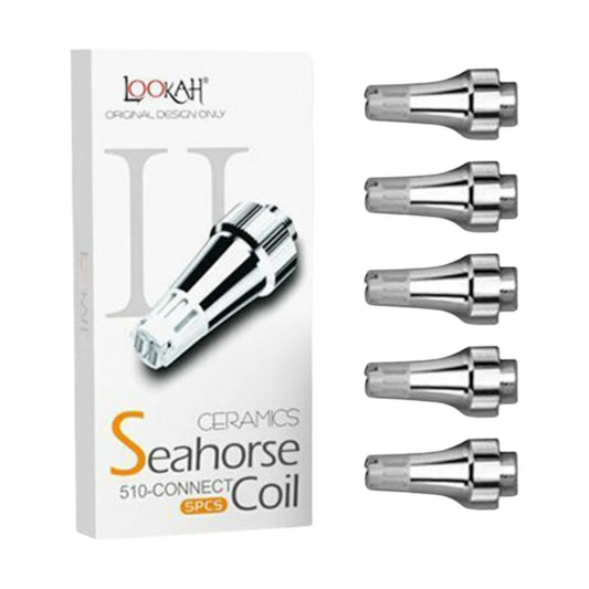 LOOKAH - CERAMIC SEAHORSE 510-CONNECT COIL 5PACK