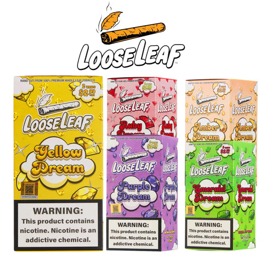 LOOSE LEAF - $2.99  2PACK WRAP 20COUNT / BOX