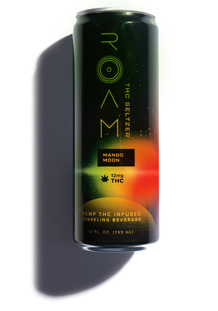 ROAM-THC SELTZER DRINK 12oz 4PK 24COUNT/ CASE