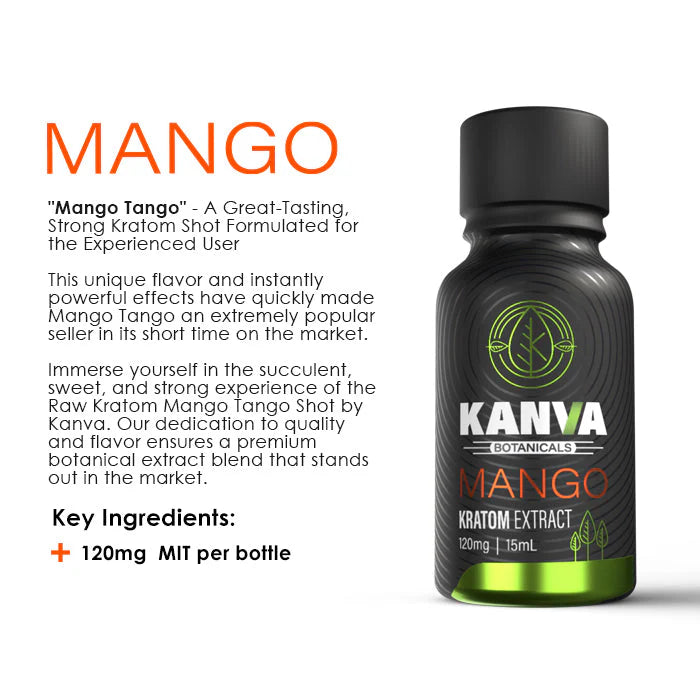 BOTANICALS - KANVA FOCUS + FLOW KAVA AND KRATOM 12COUNT / BOX
