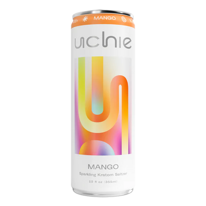 UCHIE - SPARKLING | KRATOM | SELTZER  PACK 12COUNT / CASE