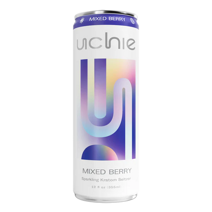 UCHIE - SPARKLING | KRATOM | SELTZER  PACK 12COUNT / CASE