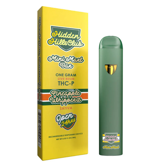 HIDDEN HILLS - 1G THC-P DISPOSABLE 5PACK / BOX
