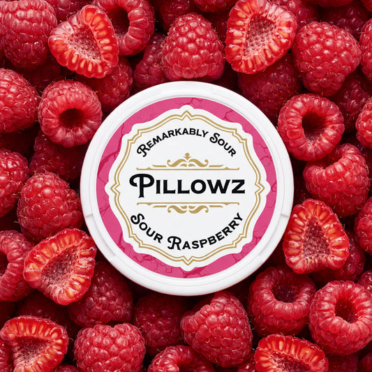PILLOWZ - SOUR RASPBERRY - 5 PACK/BUNDLE