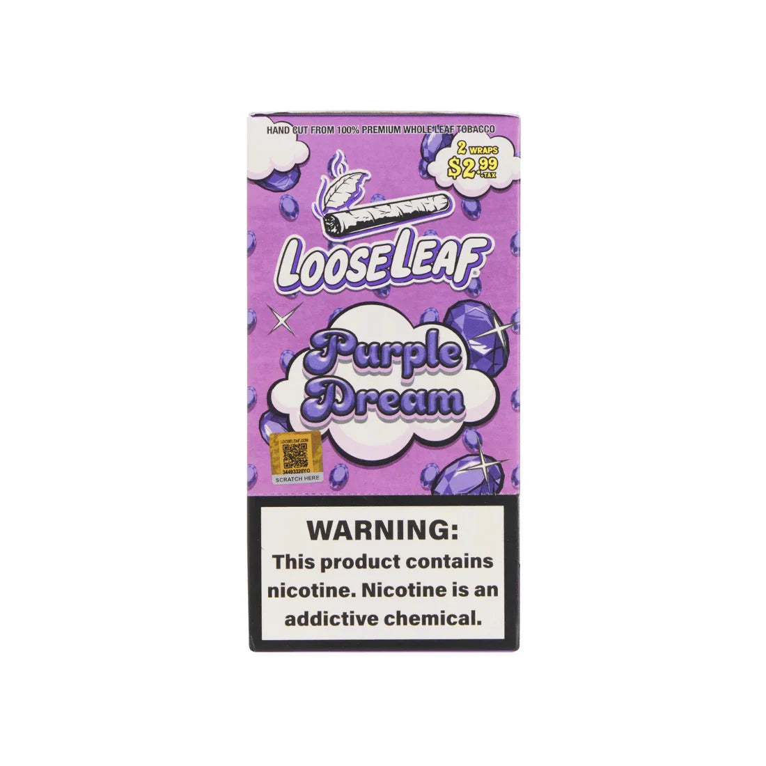 LOOSE LEAF - $2.99  2PACK WRAP 20COUNT / BOX