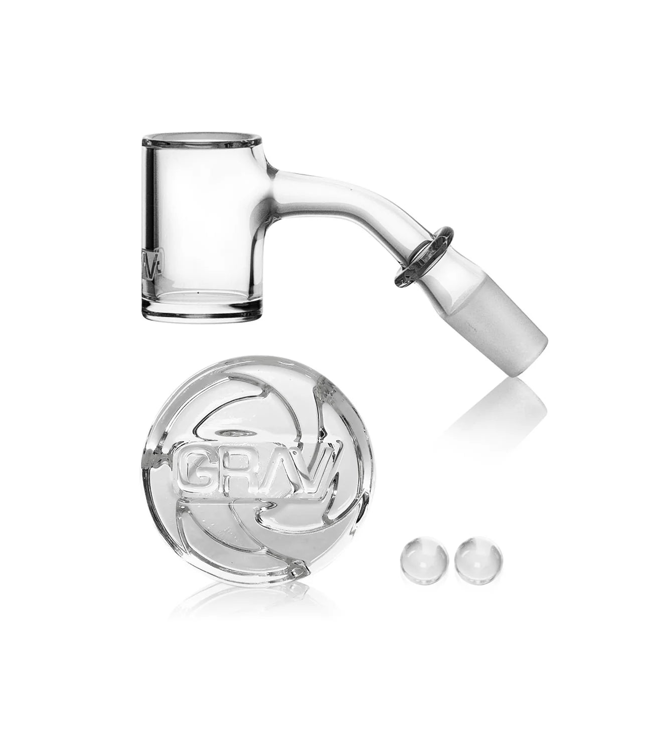 GRAV® - 14MM SEAMLESS QUARTZ BANGER SET