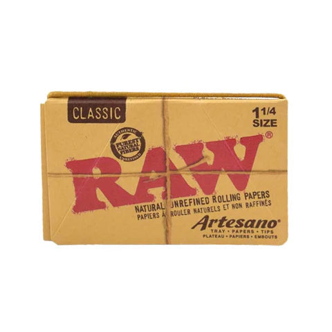 RAW ARTESANO 1.25 CLASSIC 15 PER BOX + TIPS