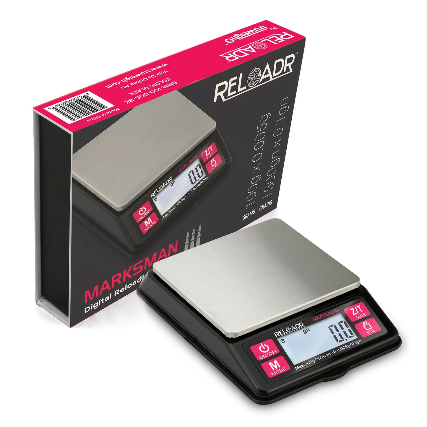 TRUWEIGH - SCALE RELOADR MARKSMAN 100G X 0.005G