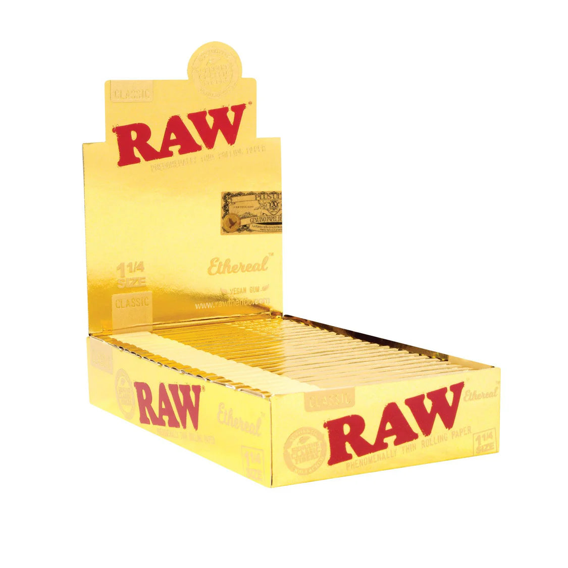 RAW ETHEREAL ROLLING PAPERS 50COUNT / BOX