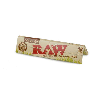RAW ORGANIC HEMP KING SIZE SLIM - 50 COUNT / BOX