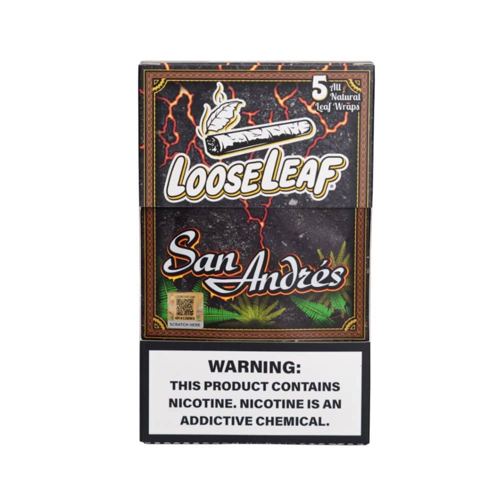 LOOSE LEAF - 5PACK WRAP 8COUNT / BOX