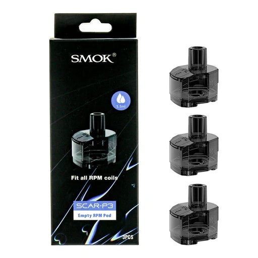 SMOK - SCAR P3 EMPTY RPM POD - 3PACK