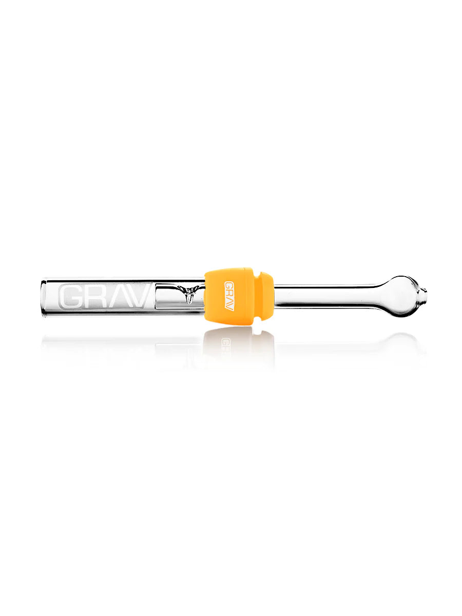 GRAV - GLASS BLUNT w/ SILLICONE GROMMET - ASSORTED COLORS