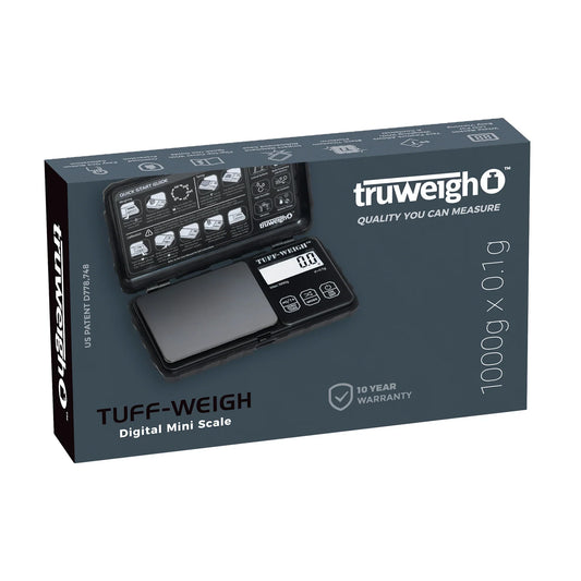 TRUWEIGH - TUFF WEIGH 1000G X 0.1G DIGITAL MINI SCALE
