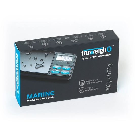 TRUWEIGH - MARINE 100G X 0.01G WASHDOWN MINI SCALE