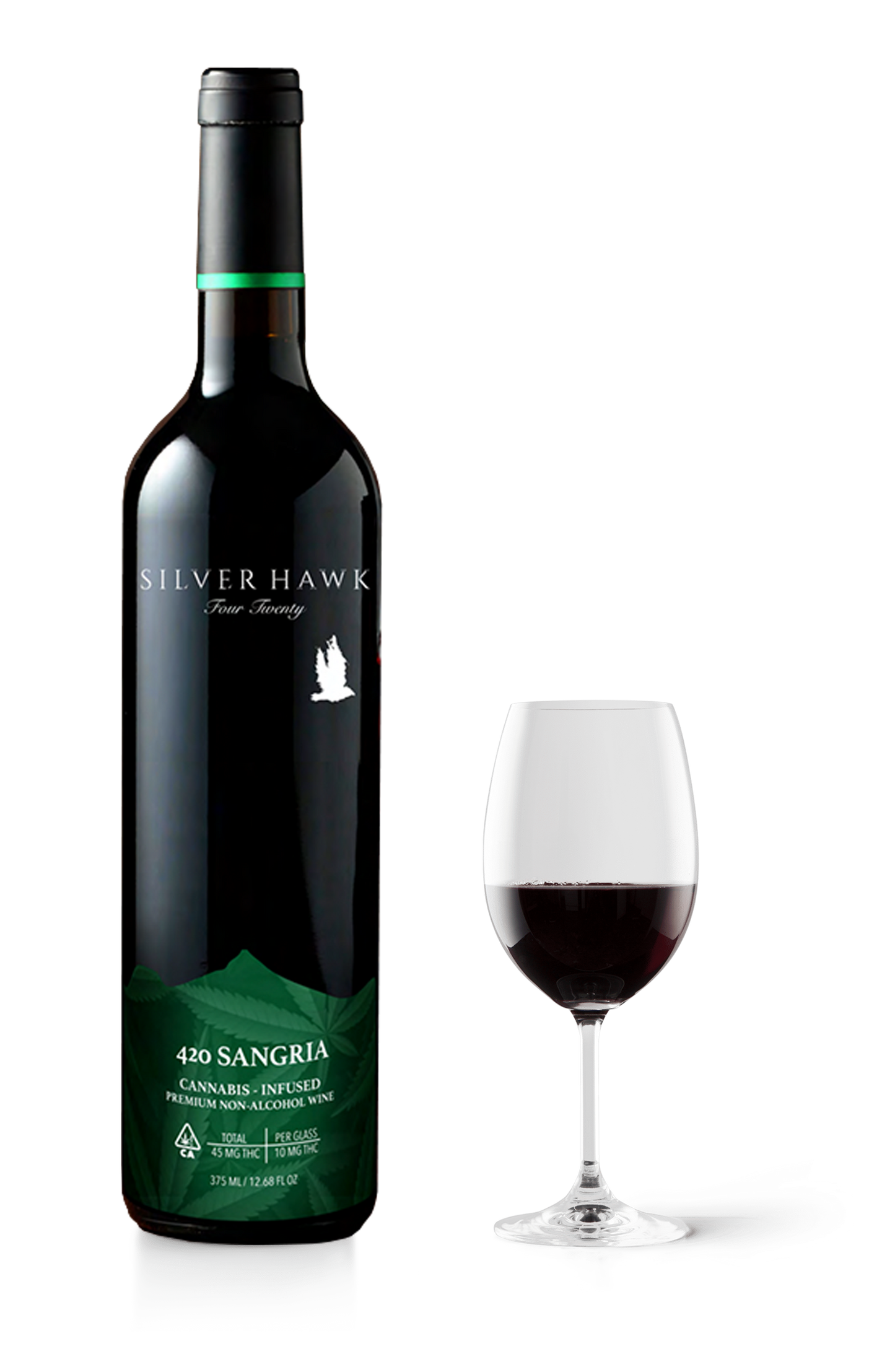 SILVER HAWK - HEMP-INFUSED SANGRIA 22.5MG THC 375ML / 12.68oz