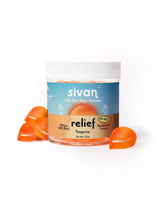 SIVAN FULL SPECTRUM CBD BLENDED GUMMY JAR 900MG |NO THC| - 30 CT