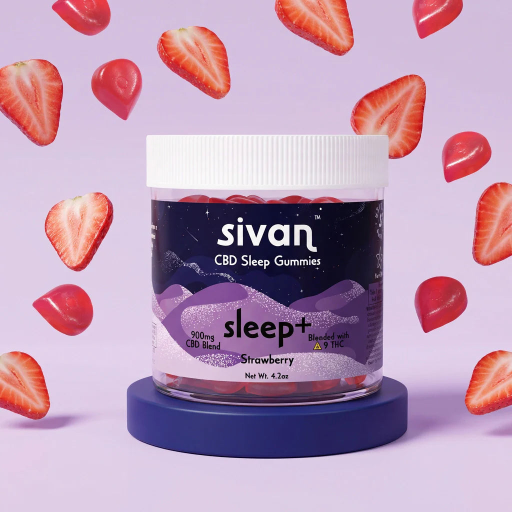 SIVAN FULL SPECTRUM CBD BLENDED GUMMY JAR 750MG - 30CT