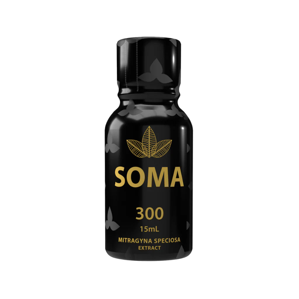 SOMA KRATOM - 300MG MITRAGYNINE |15ML-SHOTS| 12PACK/BOX