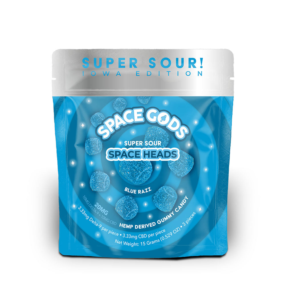 SPACE GODS - DELTA 9 THC + CBD 900MG GUMMIES 5CT/ BOX
