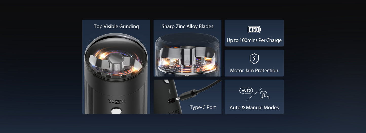 YOCAN - VEKE SMART HERB GRINDER