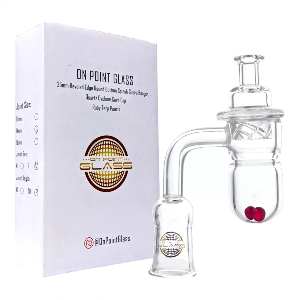 ON POINT GLASS - ROUND BOTTOM SPLASH BANGER BOX SET