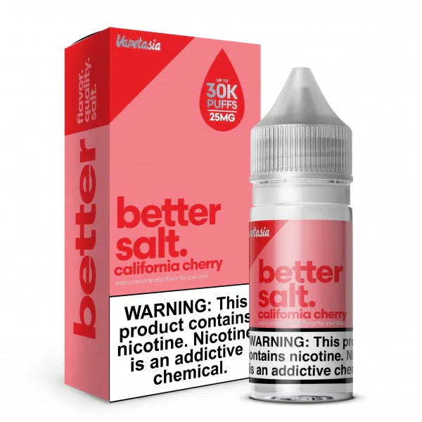 VAPETASIA - BETTER SALT E LIQUID 30ML BOTTLE