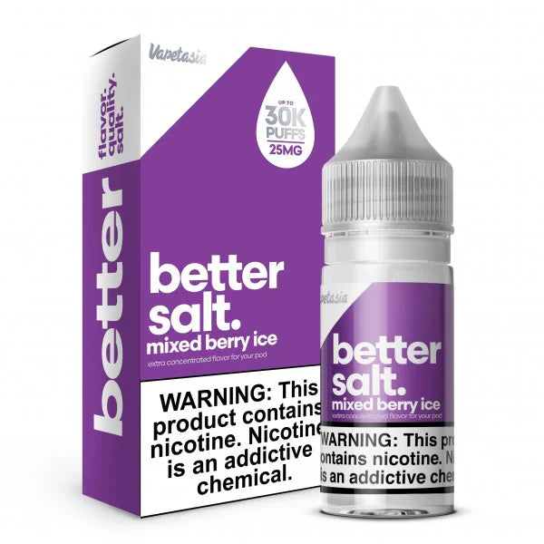 VAPETASIA - BETTER SALT E LIQUID 30ML BOTTLE