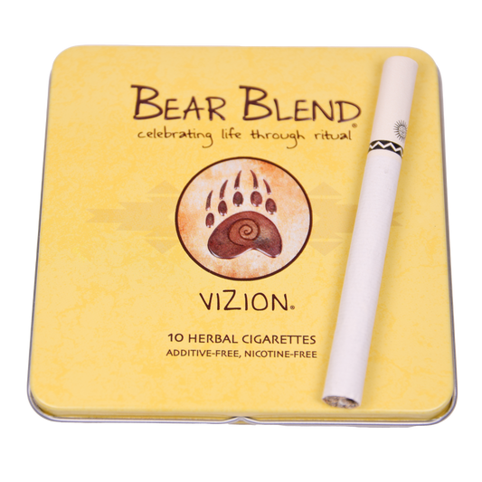BEAR BLEND - VIZION LODGE HERBAL CIGARETTES - 10PACK/TIN