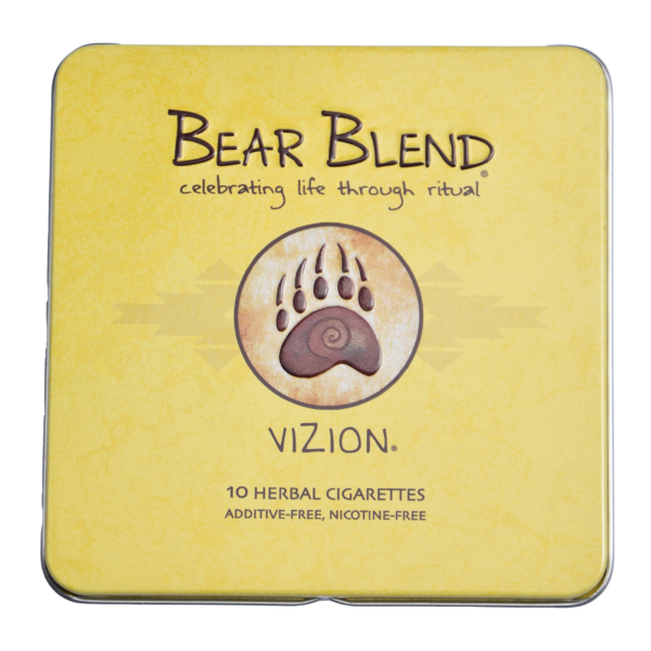 BEAR BLEND - VIZION LODGE HERBAL CIGARETTES - 10PACK/TIN