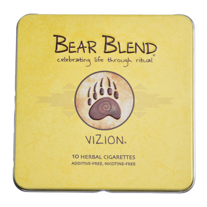 BEAR BLEND - VIZION LODGE HERBAL CIGARETTES - 10PACK/TIN