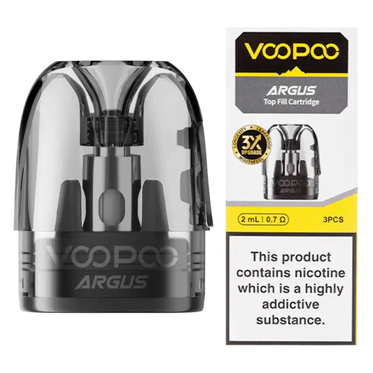 VOOPOO ARGUS POD CARTRIDGE 0.7HM 2ML 3PCS PACK