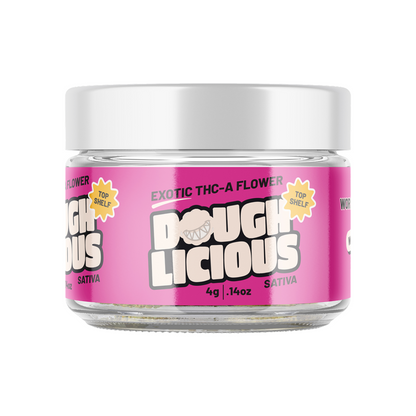 DOUGH LICIOUS - EXOTIC THCA FLOWER 4G / JAR