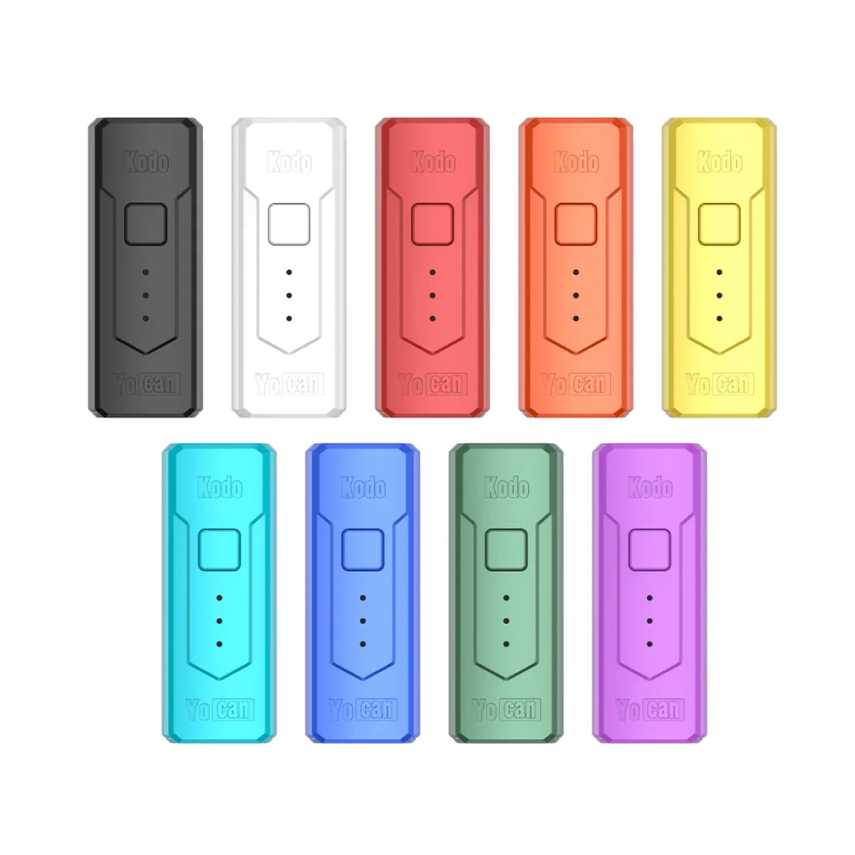 YOCAN - KODO - PORTABLE BATTERY 9CT/ BOX - MIXED COLOR