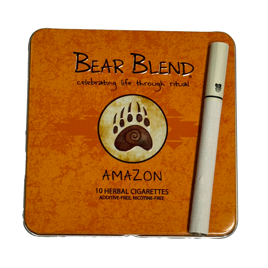 BEAR BLEND - AMAZON  HERBAL CIGARETTES - 10PACK/TIN
