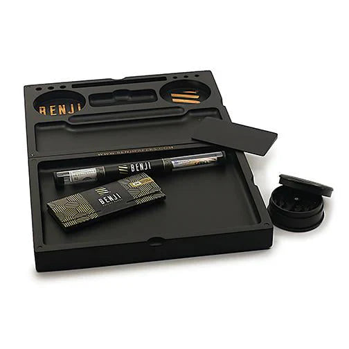 BENJI - BANKROLL BAMBOO ROLLING TRAY KIT