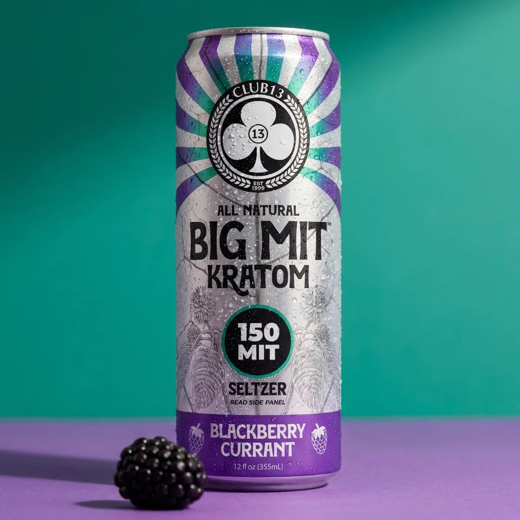 CLUB 13 - BIG MIT KRATOM SELTZER 150MIT - 12OZ