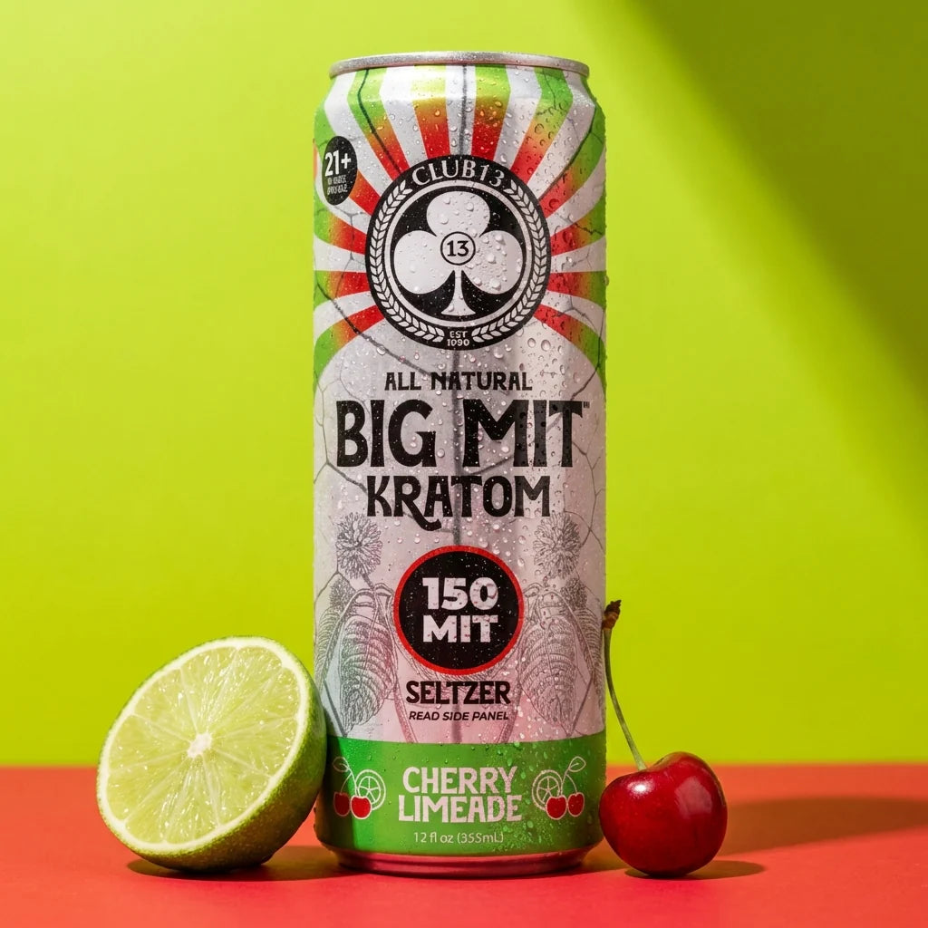 CLUB 13 - BIG MIT KRATOM SELTZER 150MIT - 12OZ