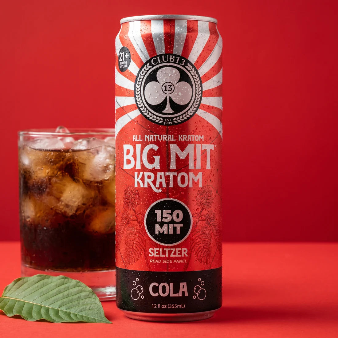 CLUB 13 - BIG MIT KRATOM SELTZER 150MIT - 12OZ