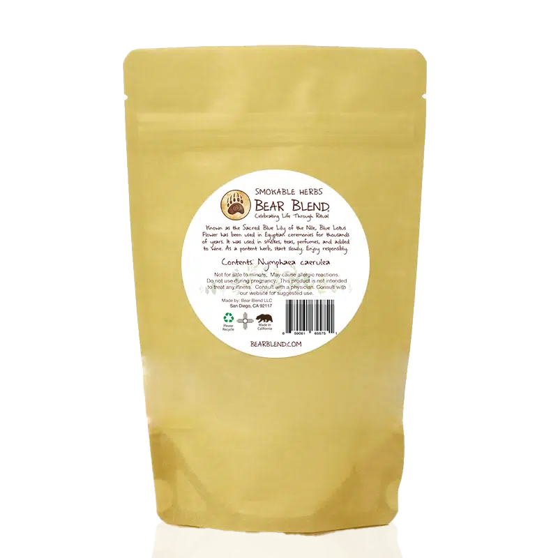 BEAR BLEND - BLUE LOTUS FLOWER 3.5GRAM — SMOKABLE HERBS