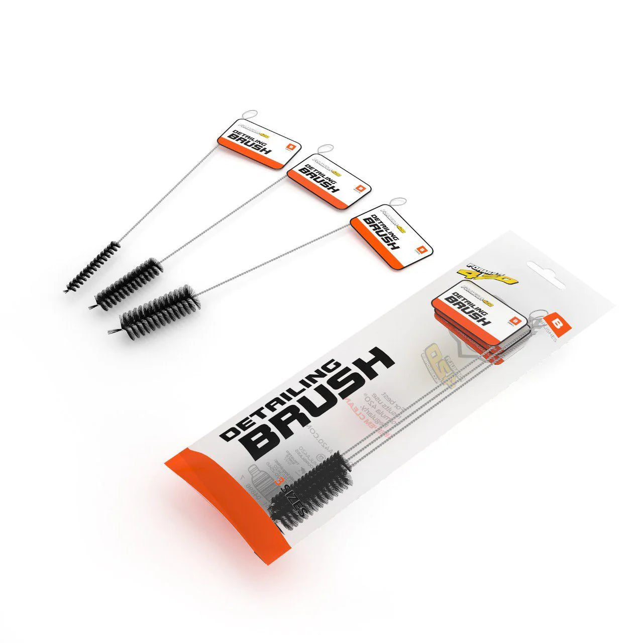 FORMULA 420 DETAILING BRUSH SET OF 3PACK