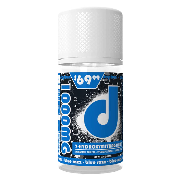 DOPIUM - 7-HYDROXY 1000MG PER TABLET 8CT/JAR  |9CT/BOX|