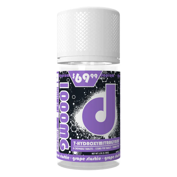 DOPIUM - 7-HYDROXY 1000MG PER TABLET 8CT/JAR  |9CT/BOX|