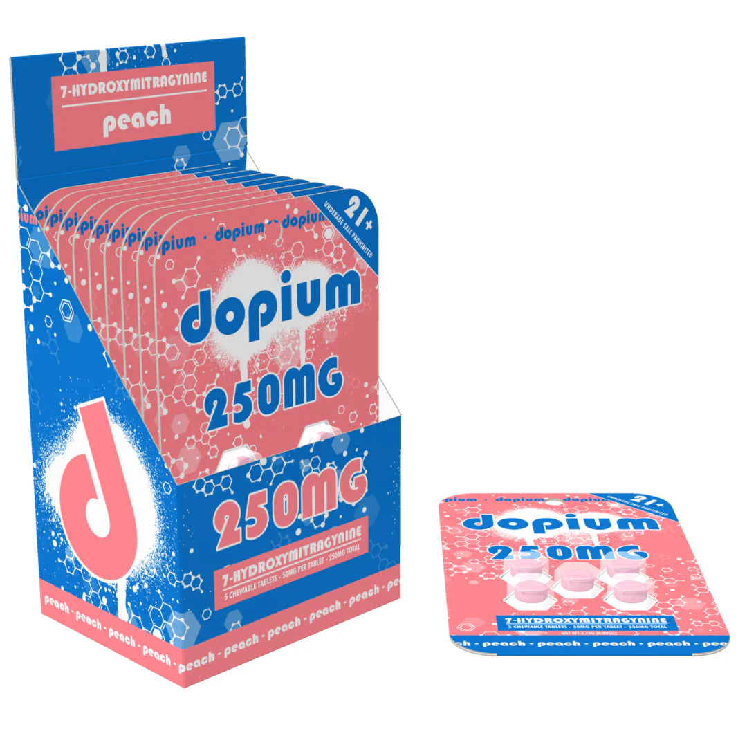 DOPIUM - 7-HYDROXYMITRAGYNINE - 5CT |10PACK/BOX|
