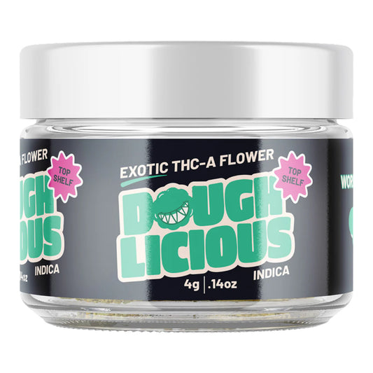 DOUGH LICIOUS EXOTIC THCA FLOWER 4G / JAR