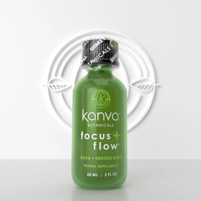 BOTANICALS - KANVA FOCUS + FLOW KAVA AND KRATOM 12COUNT / BOX